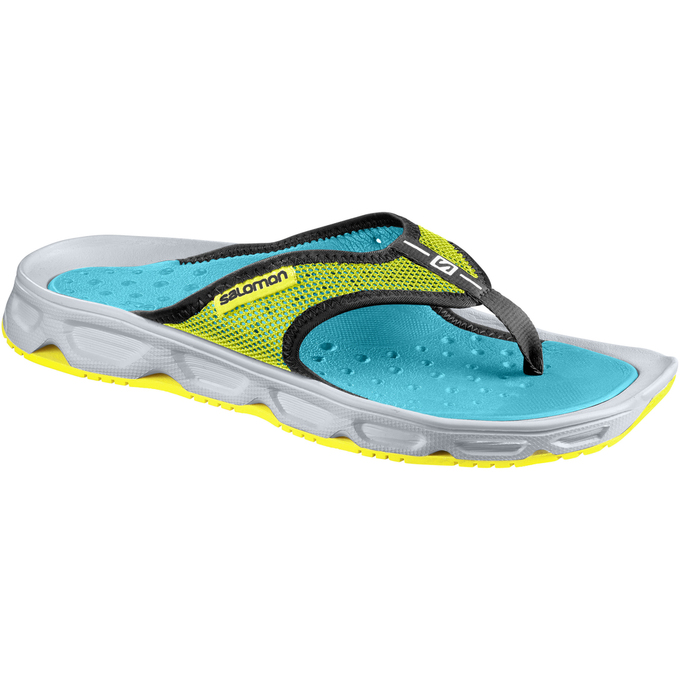 Salomon Singapore Mens Sandals - RX BREAK Grey/Blue | 82750-DFEK